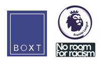 Premier League Badge&No Room For Racism&BOXT Sponsor